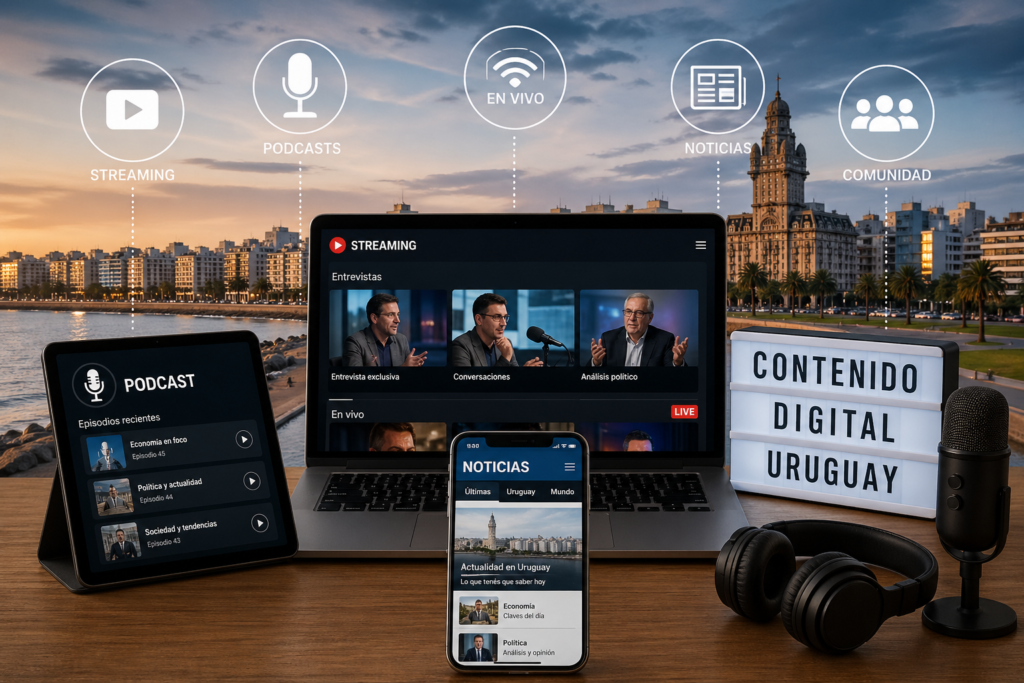 Digital content consumption habits in Uruguay with mobile and streaming platforms